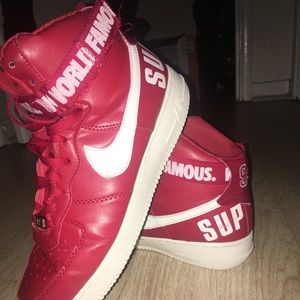 Nike X Supreme Air Force 1s - Size 10 Men